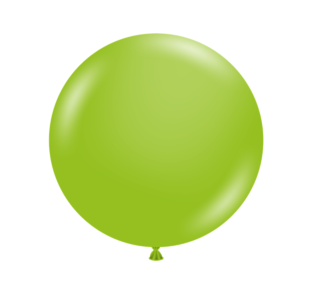 Tuftex Lime Green 24 inch Latex Balloons 1ct