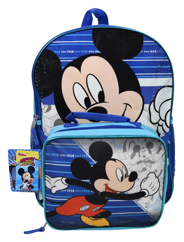 Mickey Backpack Lunch Bag 16in 12x8x16