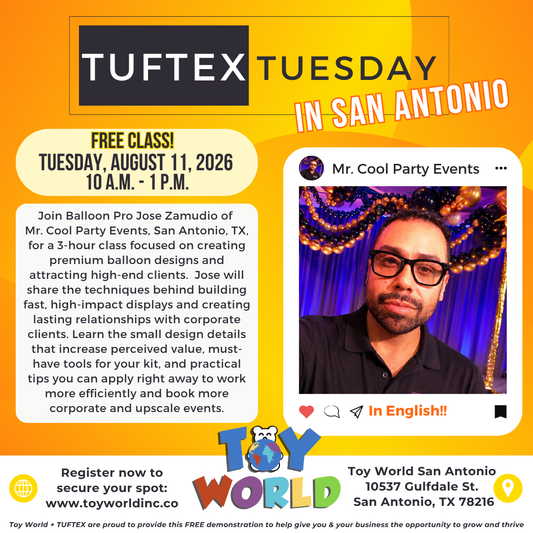 San Antonio, TX - Tuftex Tuesday with Mr. Cool Party Events