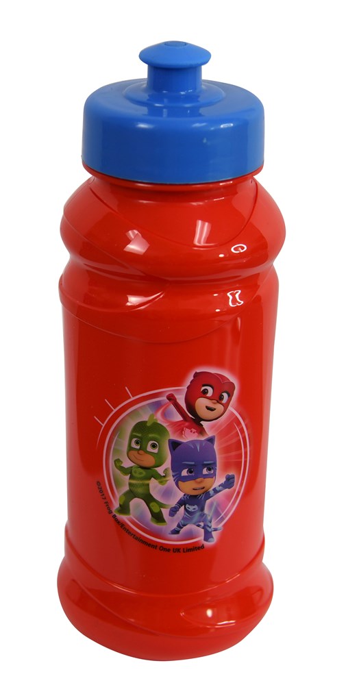 PJ Masks Water Bottle 16oz 2.75x2.75x7.50