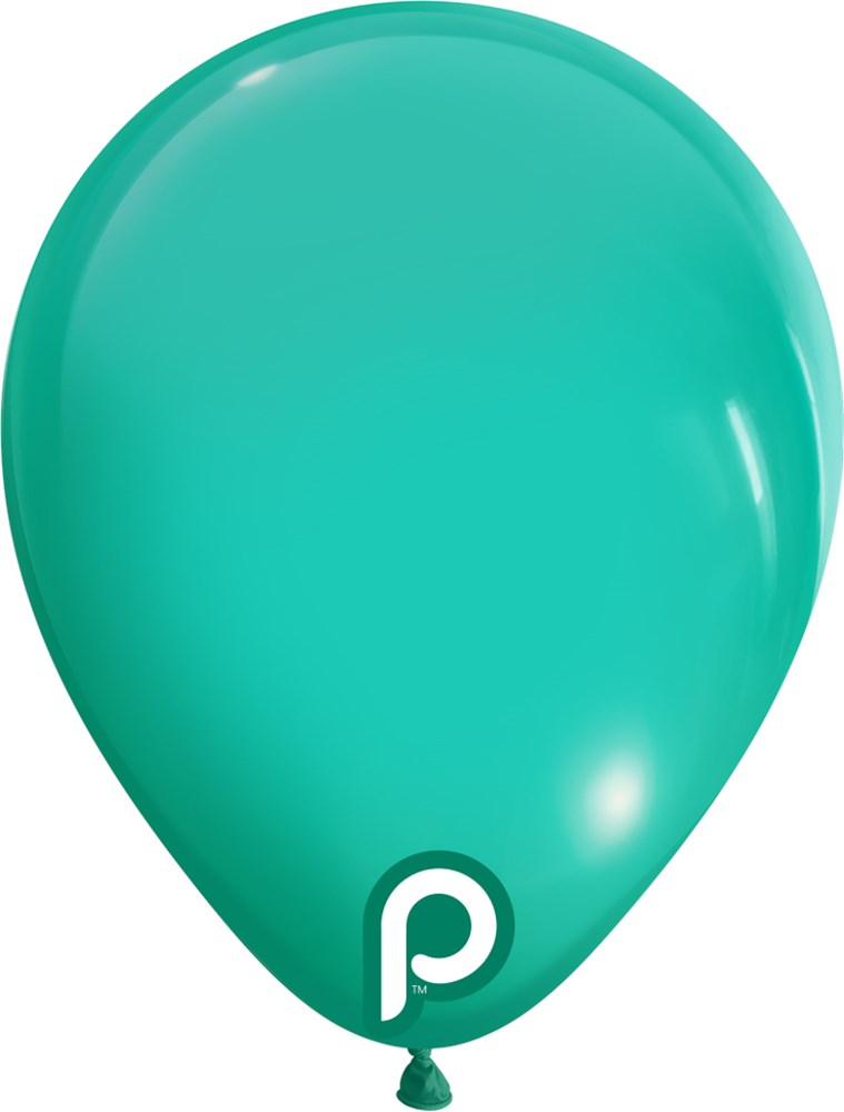 Prima Aqua 5 inch Latex Balloon 100ct