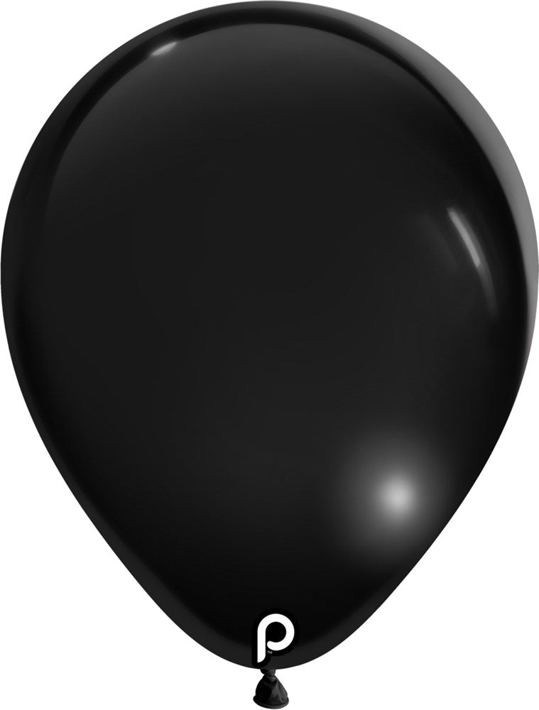 Prima Black 11 inch Latex Balloon 100ct