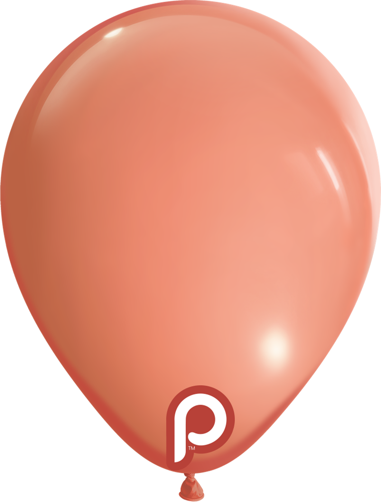 Prima Peach 5 inch Latex Balloon 100ct