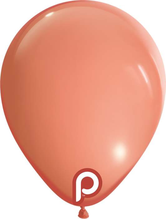 Prima Peach 5 inch Latex Balloon 100ct