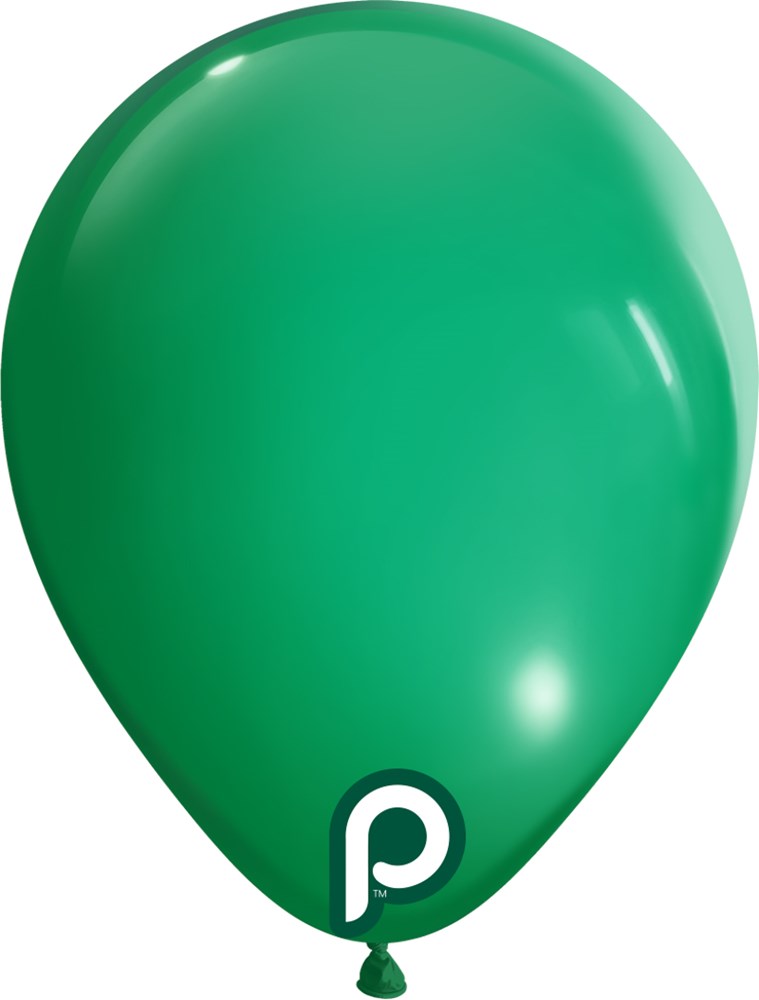 Prima Shamrock 5 inch Latex Balloon 100ct