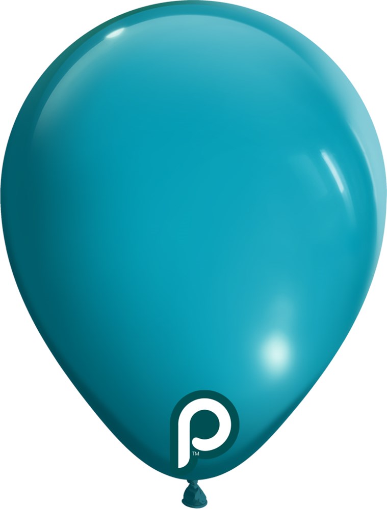 Prima Turquoise 5 inch Latex Balloon 100ct