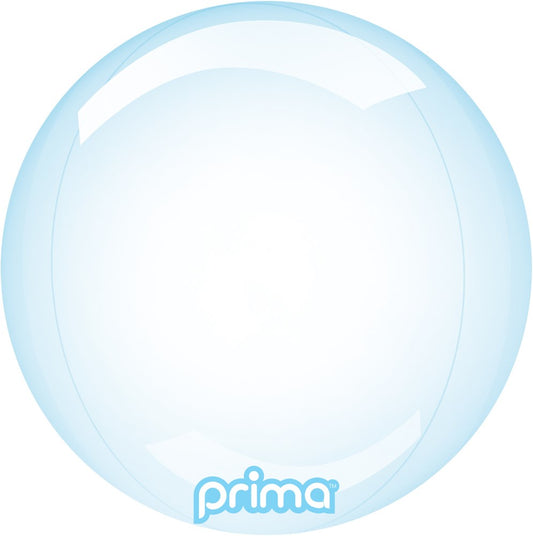 Prima Blue Glass Sphere 10 inch Sphere Balloon 1ct