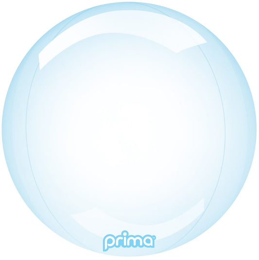 Prima Blue Glass Sphere 18 inch Sphere Balloon 1ct