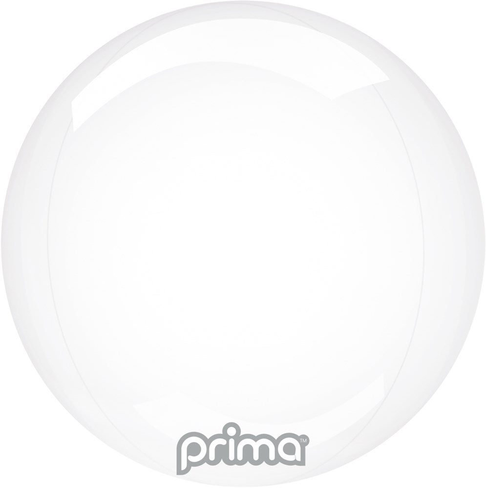 Prima Clear Glass Sphere 12 inch Sphere Balloon 1ct Toy World Inc