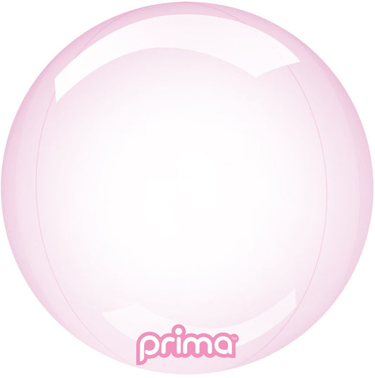 Prima Pink Glass Sphere 10 inch Sphere Balloon 1ct