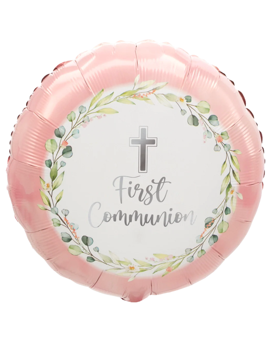 Anagram Girl My First Communion 17 inch Foil Balloon 1ct