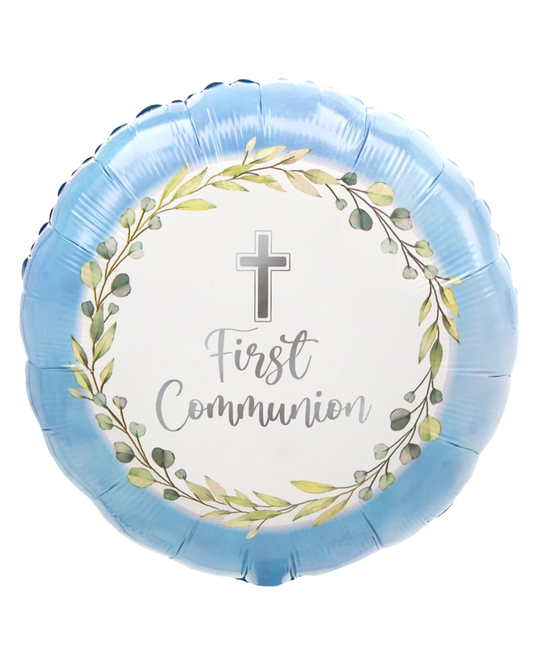 Anagram Boy My First Communion 17 inch Foil Balloon 1ct