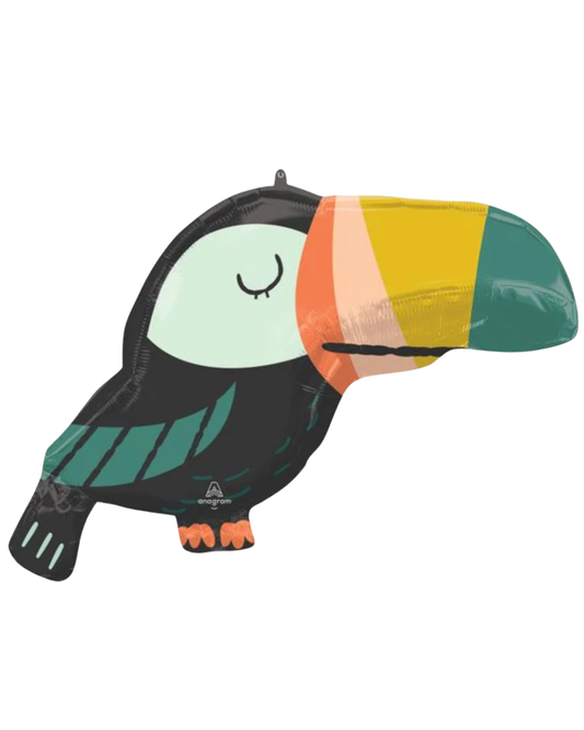 Anagram Get Wild Toucan 27 inch Foil Balloon 1ct