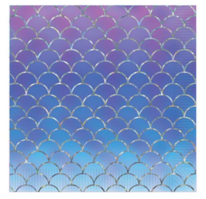 Mermaid Scales Luncheon Napkins