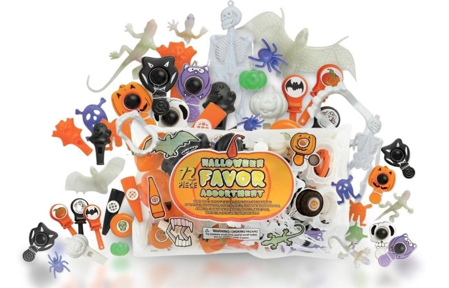 Surtido de regalos de Halloween, 72 unidades