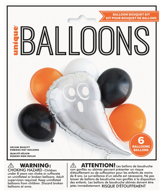 Halloween Foil/Latex Blln Kit-Nnc