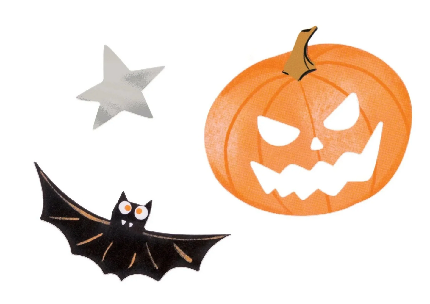 Bats & Boos Halloween Jmbo Cnftti 2oz