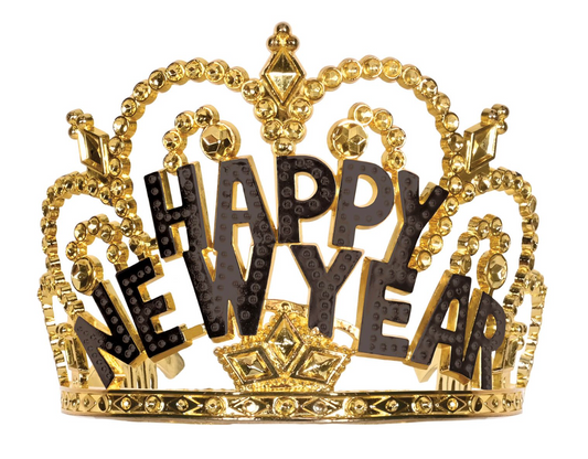 NYE Plastic Happy New Year Tiara