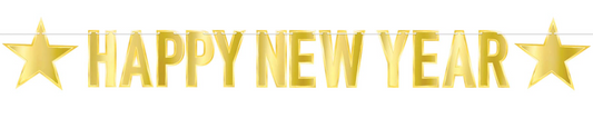 NYE Happy New Year Streamer