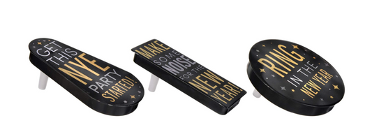 New Years Eve Spin Noisemaker 1ct