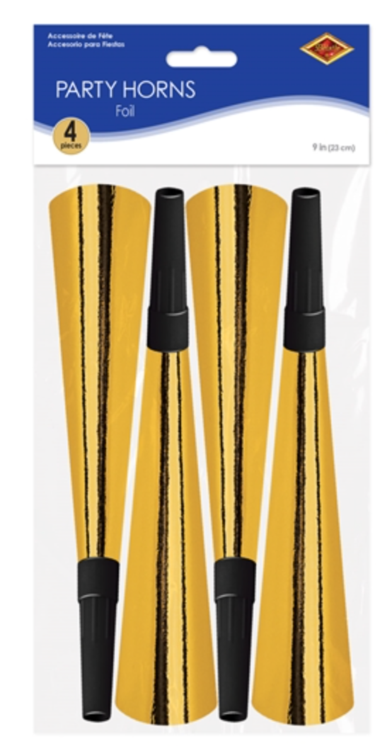 NYE Package Sparkling Gold Horns