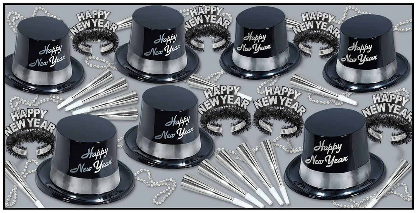 NYE Silver Legacy Assorted Kit for 25