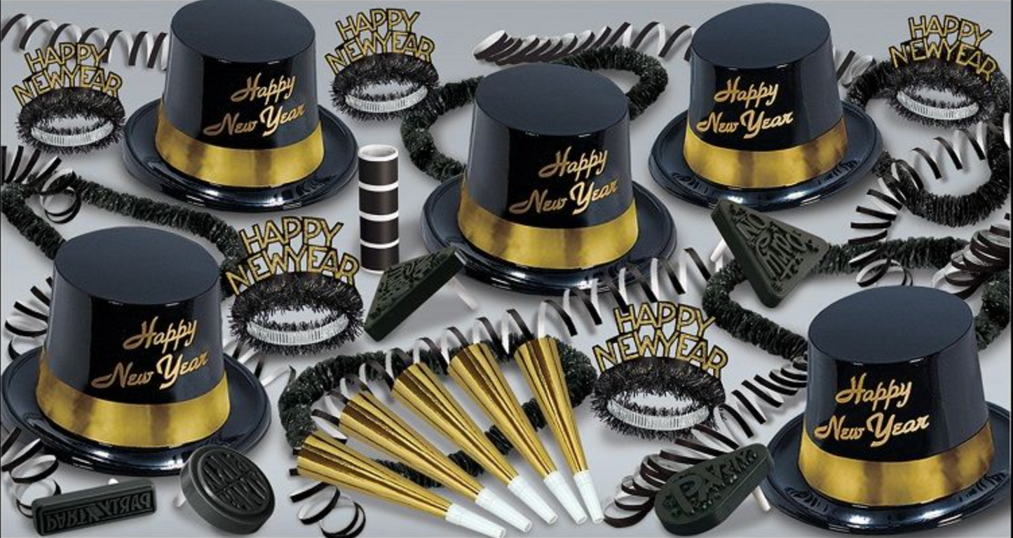 NYE Silver Legacy Assorted Kit for 10