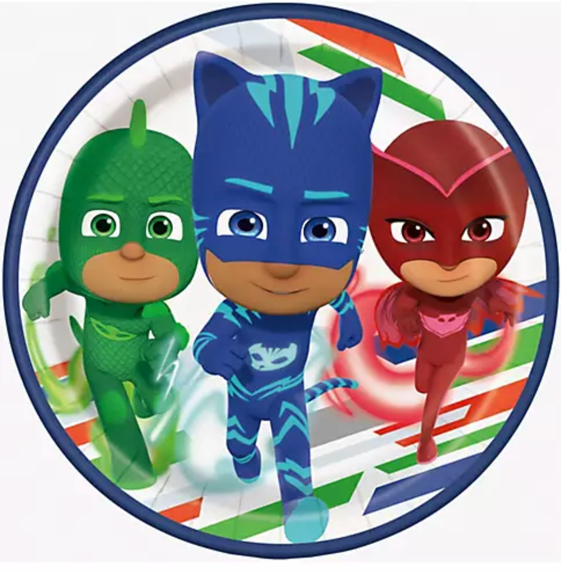 PJ Masks 7 inch Plate 8ct
