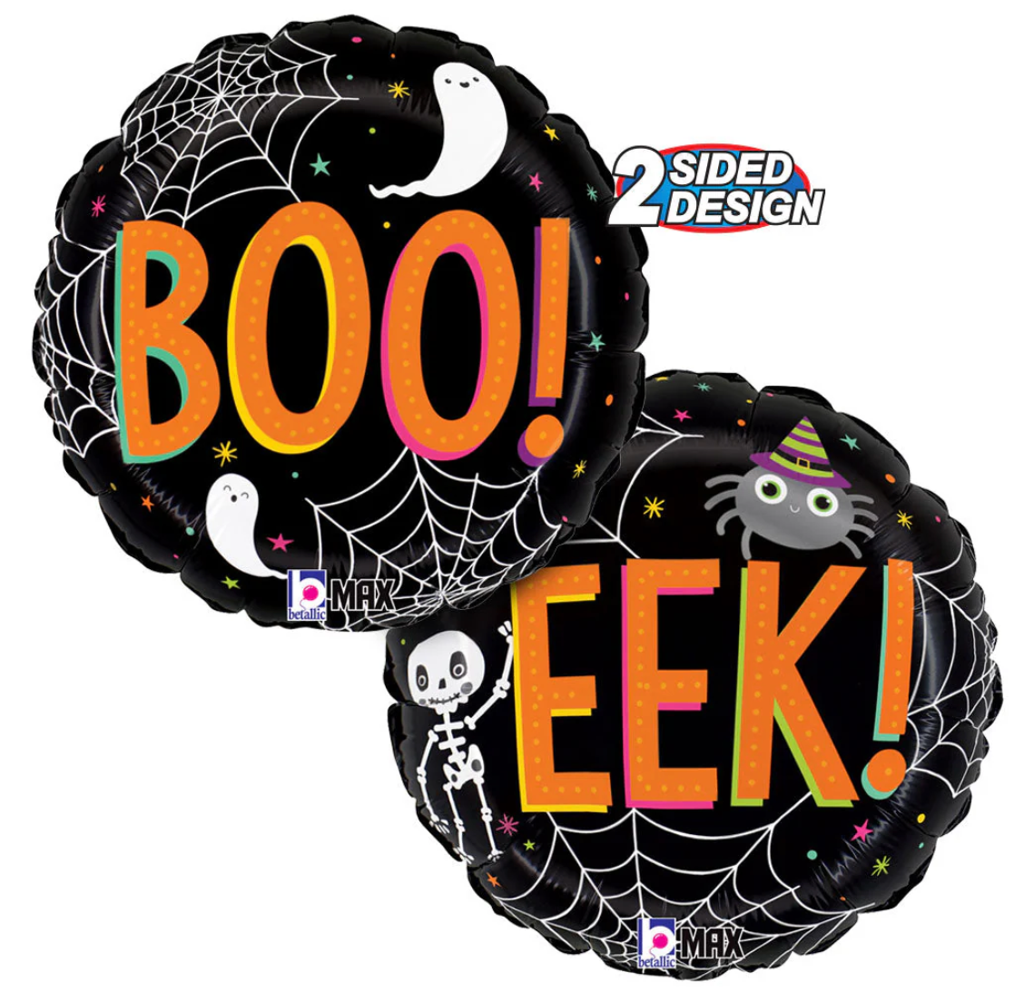 Betallic BOO EEK! Halloween 18 Inch MAX Float Foil Balloon 1ct