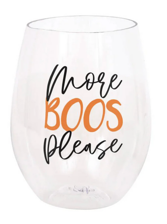More Boos Pls Stmls Wine Gls