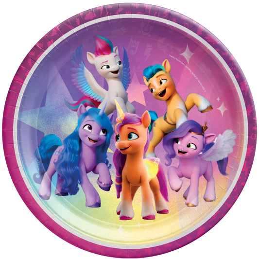 My Little pony Plates (L) 8ct