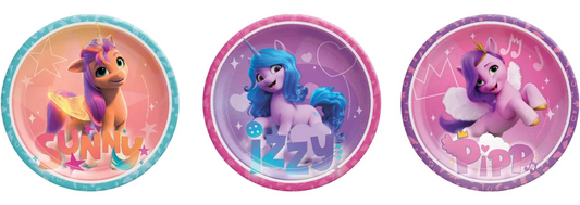 My Little Pony Plates (S) 8 ct