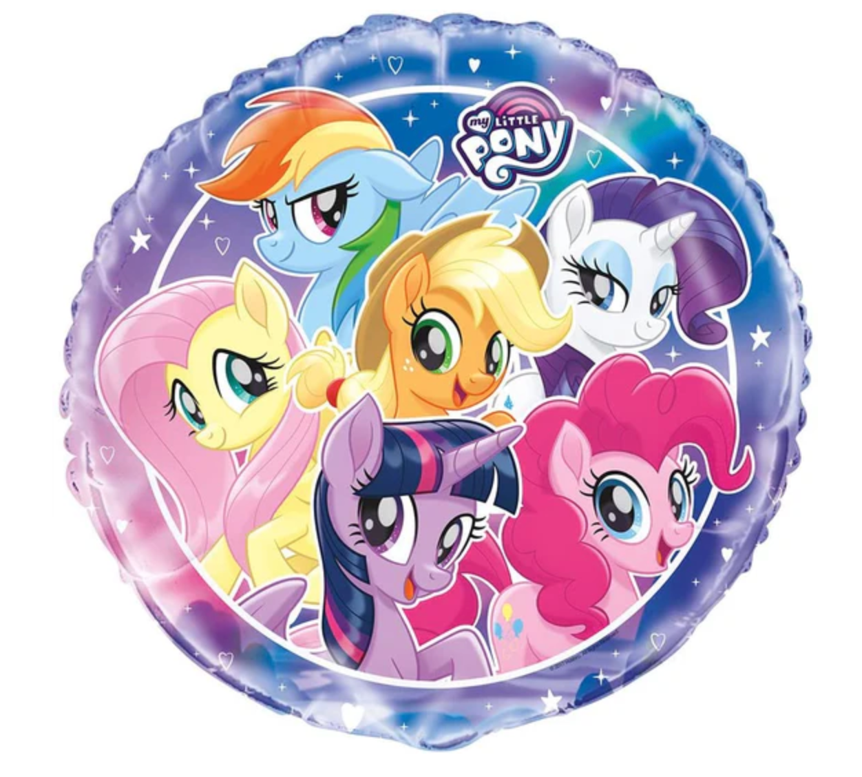 Globo de aluminio redondo de 18 pulgadas de My Little Pony