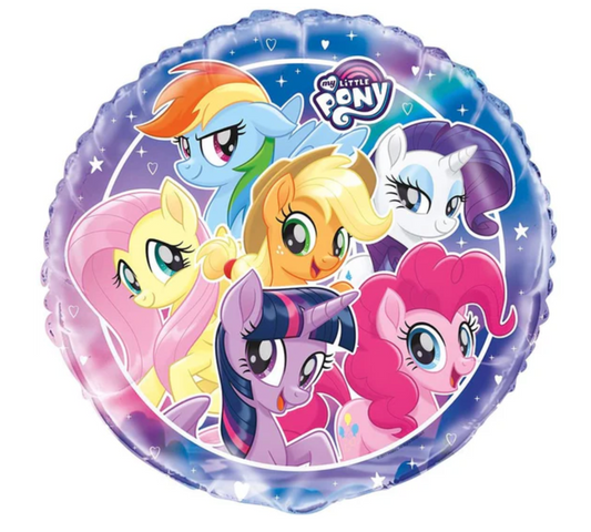 My Little Pony Round 18 inch Foil Balloon
