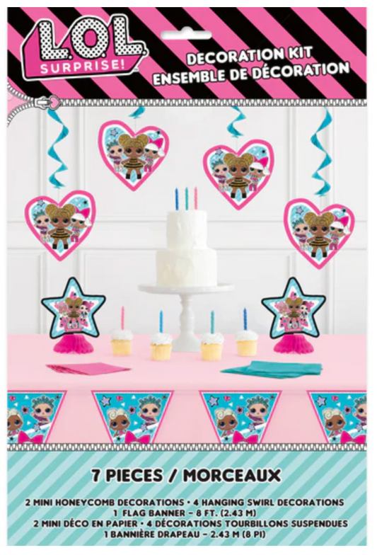 LOL Surpriserise Decor Kit 7Pc