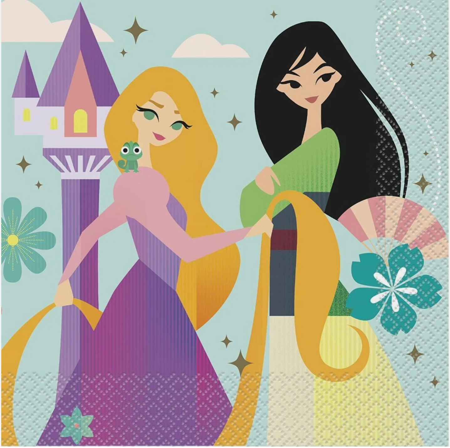 16 Servilletas Princesas Disney (L)