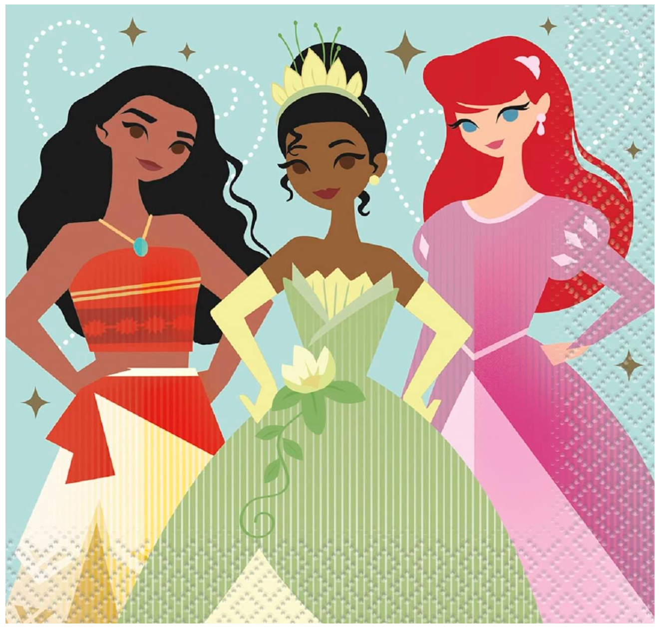 16 Servilletas Princesas Disney (S)