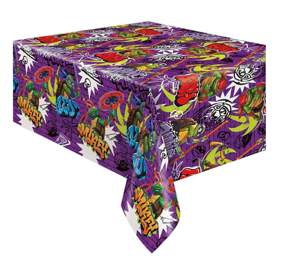 Teengage Mutant Ninja Turtle Mayhem Plst Tc 54X84