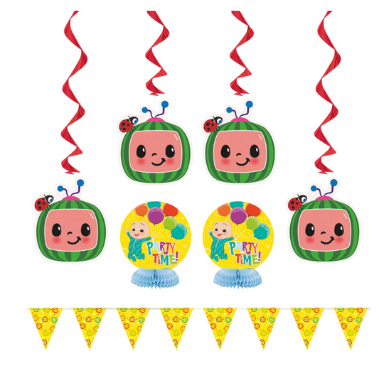 Cocomelon Decor Kit 7pc