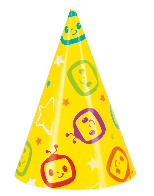 Cocomelon Mini Hats 8ct