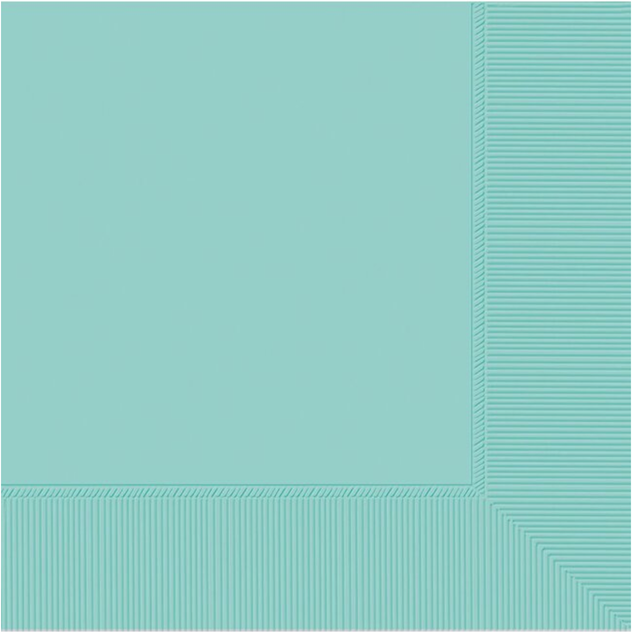 2-ply Beverage Napkins Robins Egg Blue 40ct