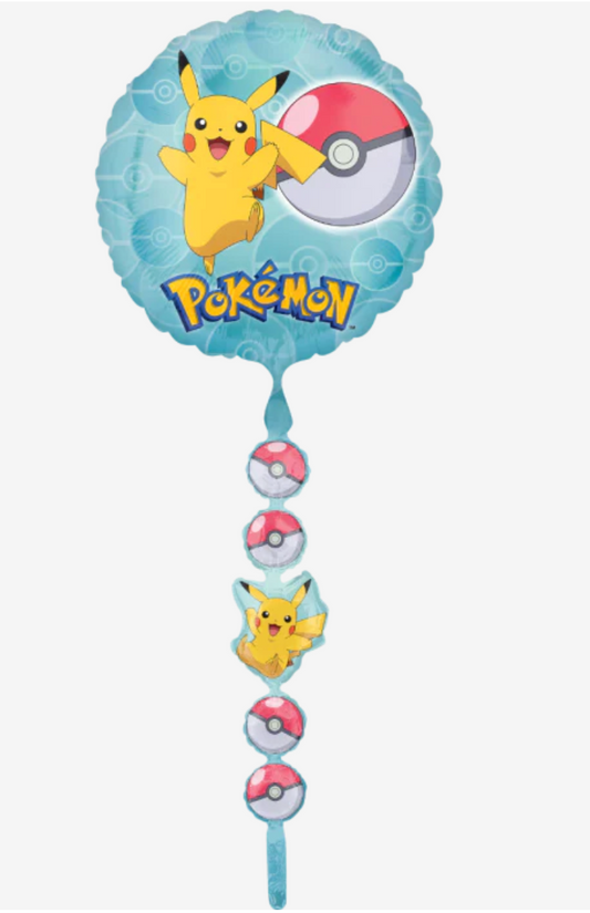 Anagram 66 inch Pokemon Pikachu Foil Balloon 1ct