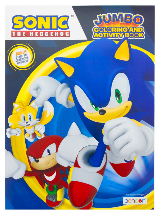 Sonic 80Pg Coloring Book 7.75x.25x10.7