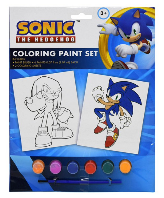 Sonic Poster Paint Set