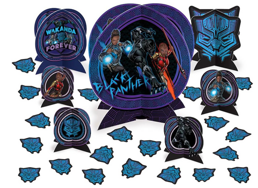 Black Panther Wakanda Forever Table Centerpiece Kit 1ct