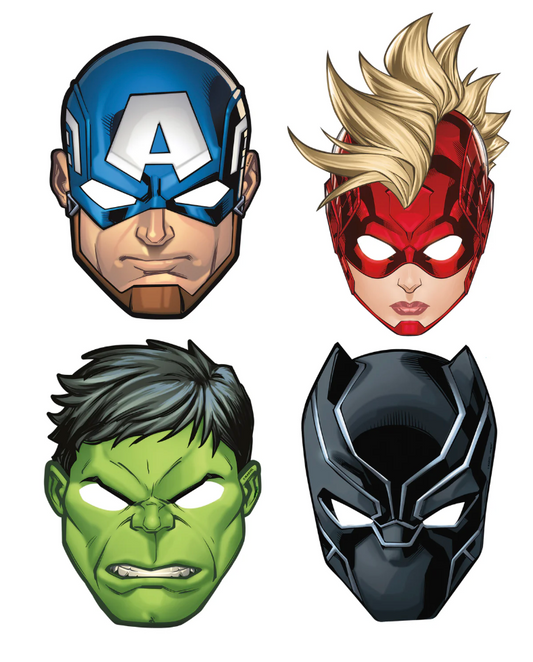 8 Avengers Masks