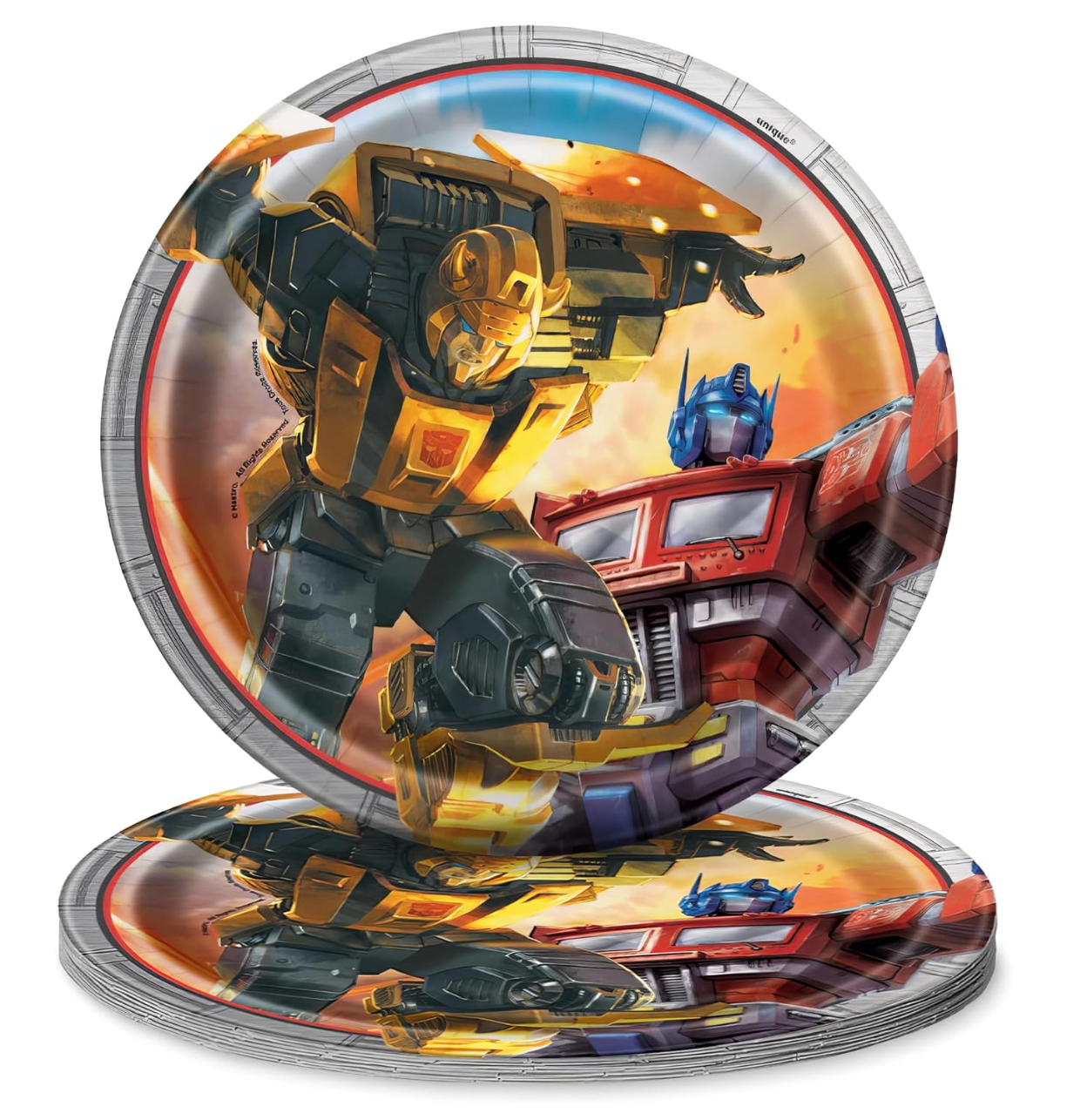 8 Transformers Plate (S)