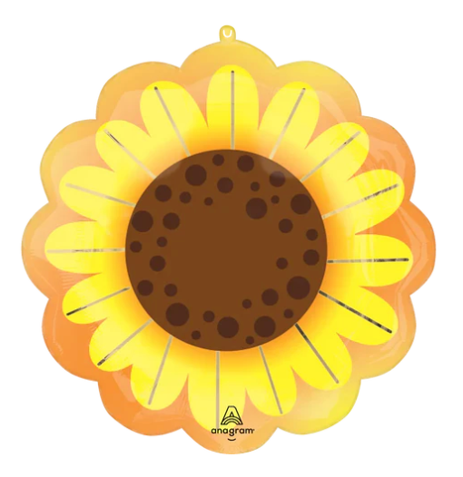 Anagram Sunflower Glow 21 inch Foil Balloon 1ct