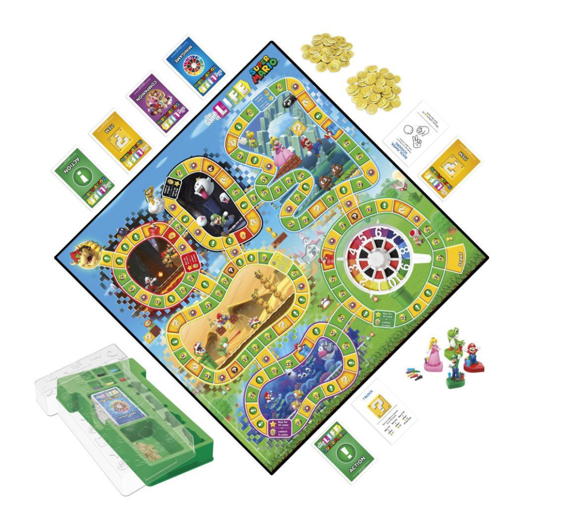 The Game of Life: Super Mario Edition Board Game