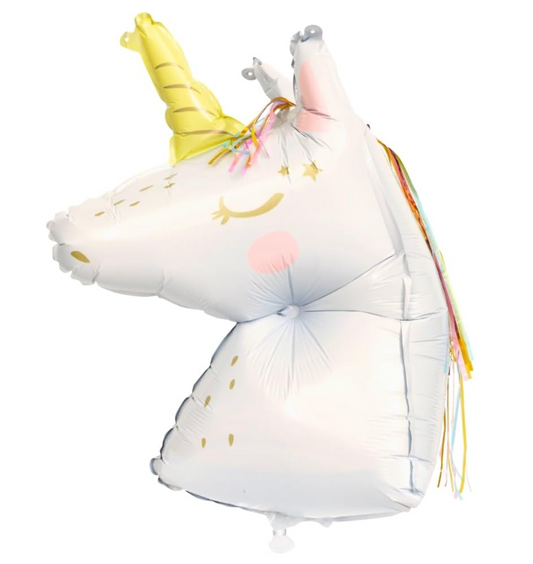 25.5 Giant Foil Unicorn Balloon W/Frg Mn